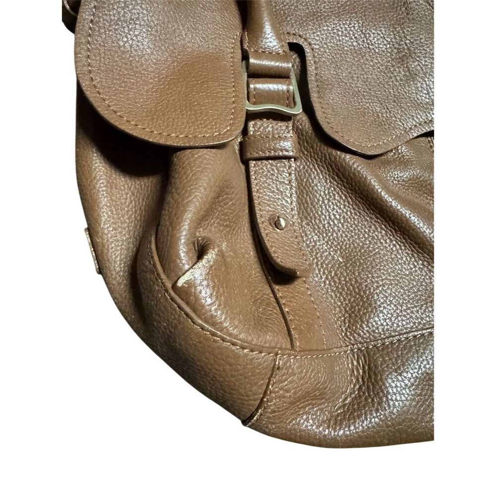 Radley London Large Brown Leather Shoulder Bag Women's Handbag - Picture 2 of 16